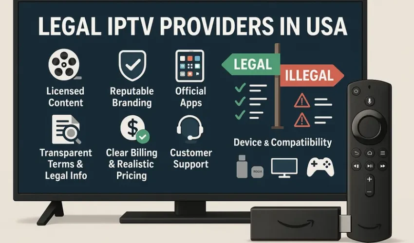 Legal IPTV Providers in USA for Firestick: A Comprehensive Guide to Staying Safe and Choosing the Right Service