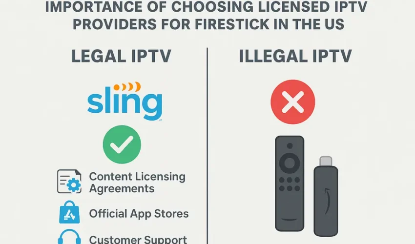 Legal IPTV Providers in USA for Firestick: A Comprehensive Guide to Trusted Services